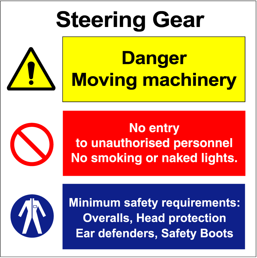 Combi Steering gear Solas Marine